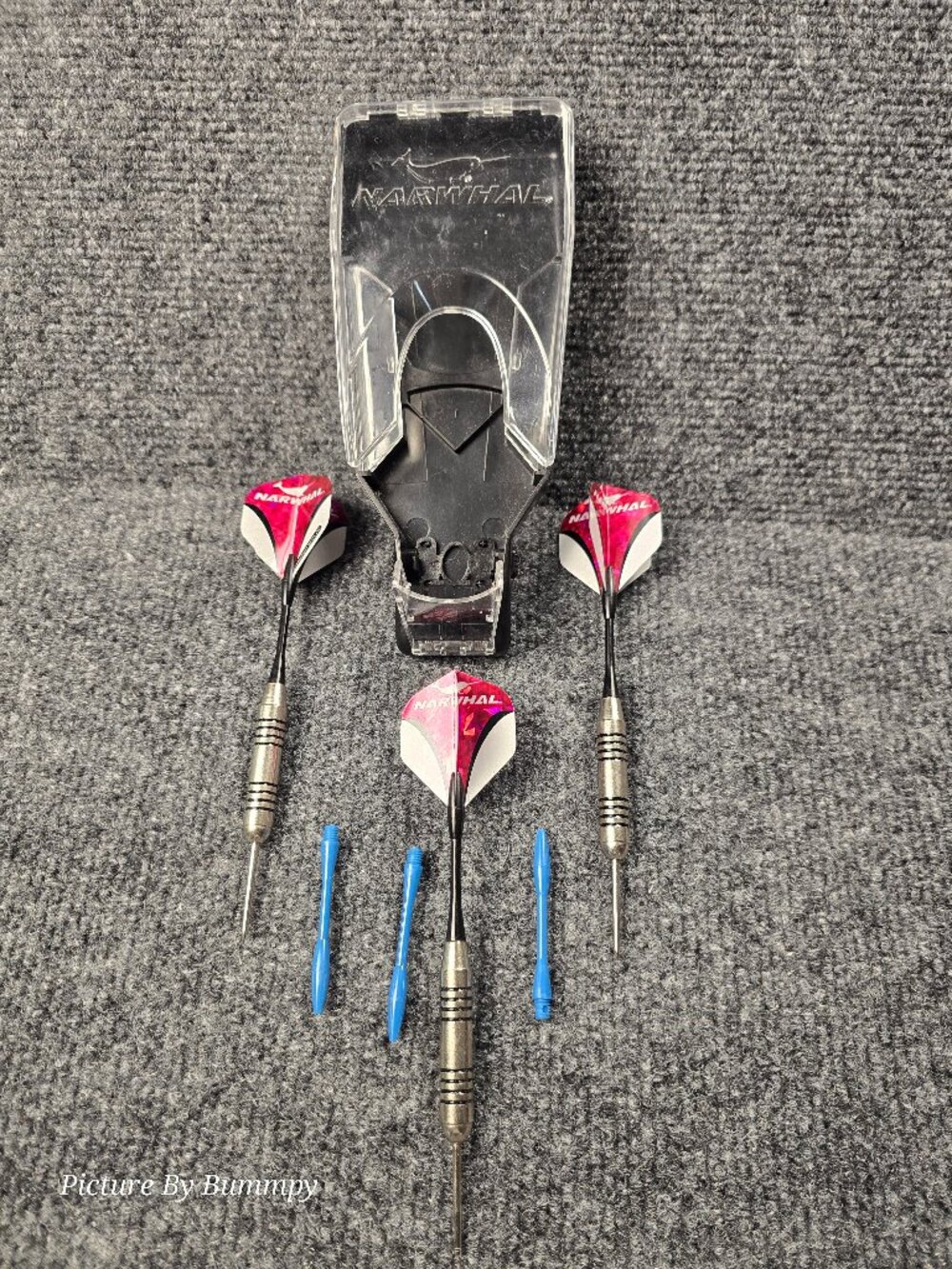 3-pack of Narwhal Tournament Steel Tip Darts
